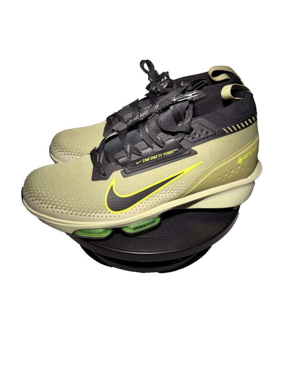 Nike Air infinity Tour 2 GORE-TEX Golf Green Shoes FV4897-300 Men's size 11 New